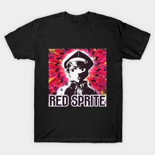 Shonen Flop Red Sprite Design T-Shirt